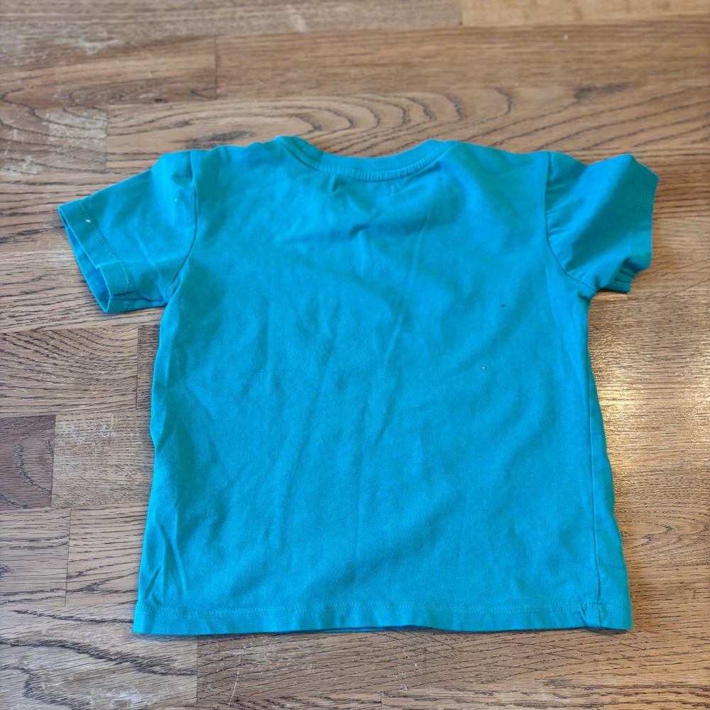 Baileys Blossoms Kids Graphic T Shirt‎ Blue Mountains Arrows Waves Size 18 24M - Picture 4 of 4